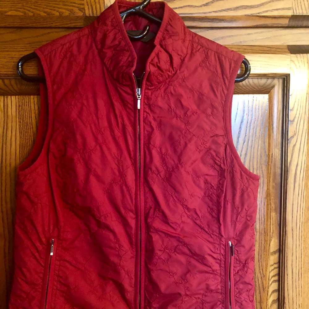 Goose down filled Eddie Bauer vest
